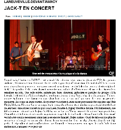 article concert laneuveville